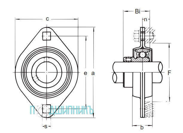 Схема и чертеж BPFL 7 от ASAHI