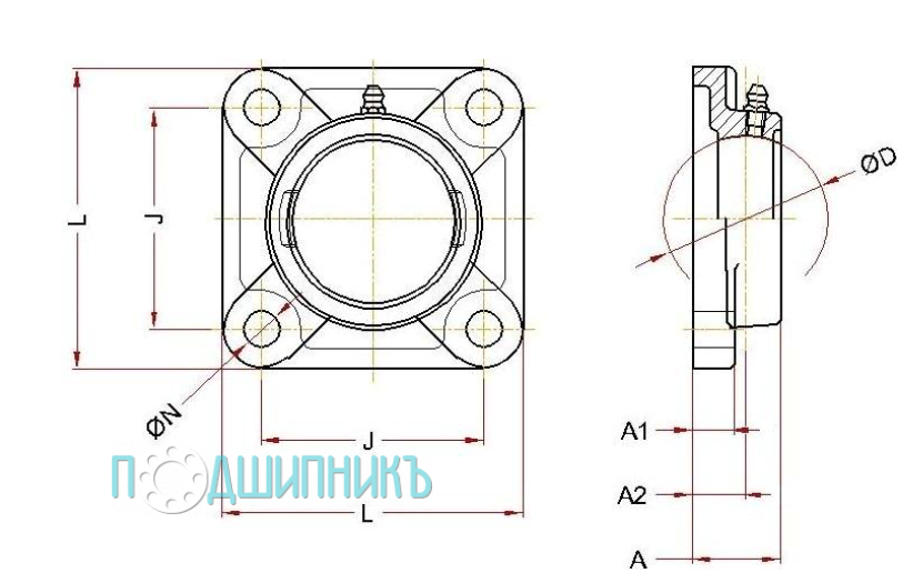 Схема и чертеж F 206 SS от BECO