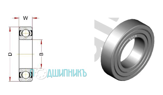 Схема и чертеж 6000 BHTS ZZ C4 200 от BECO