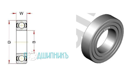 Схема и чертеж 6215 BHTS ZZ C4 220-250 от BECO