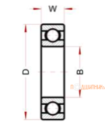 Схема и габаритные размеры