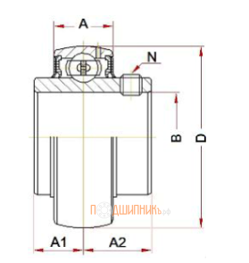 Схема и габаритные размеры