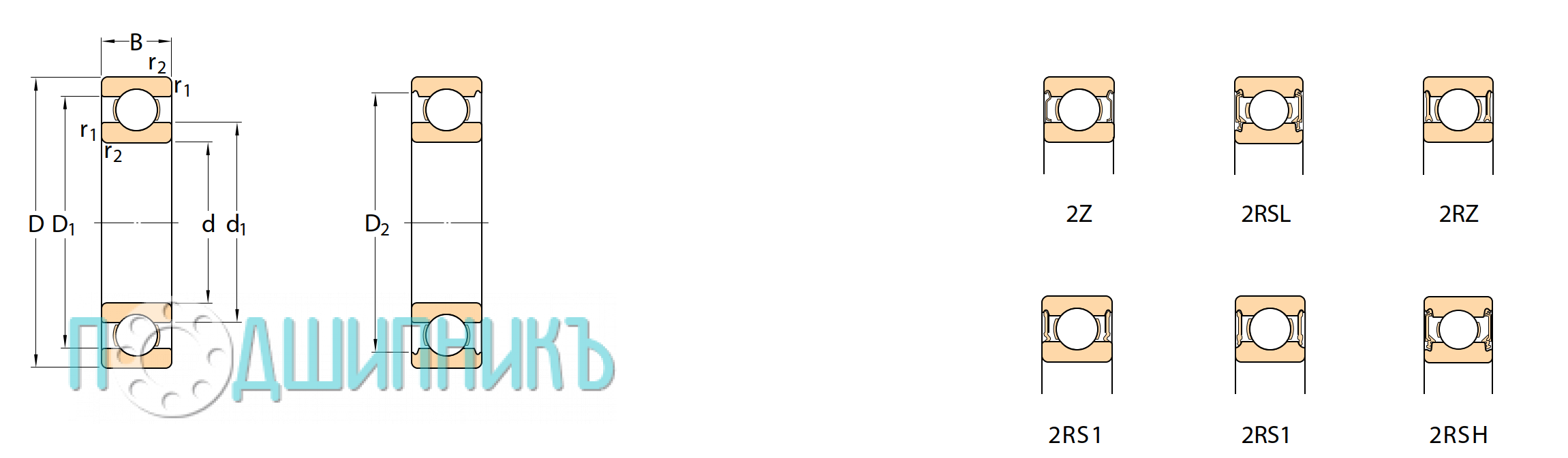 Чертеж и размеры