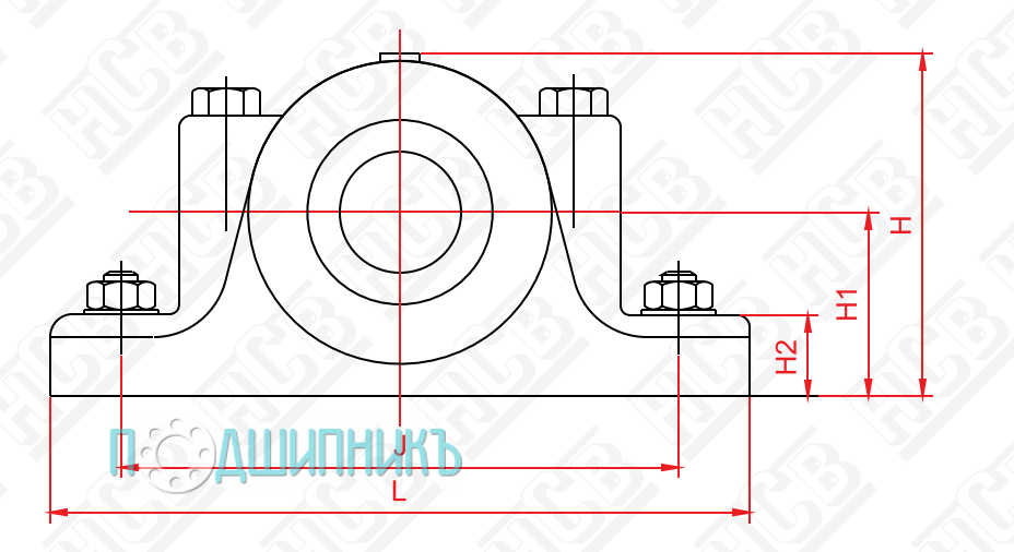 Схема и чертеж SN 224 от HCB