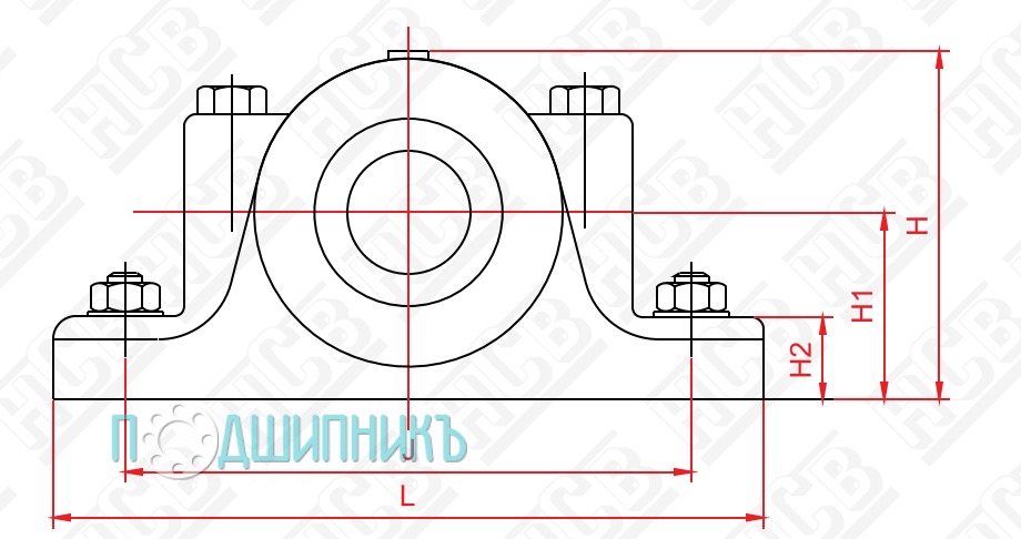 Схема и чертеж SN 215 от HCB