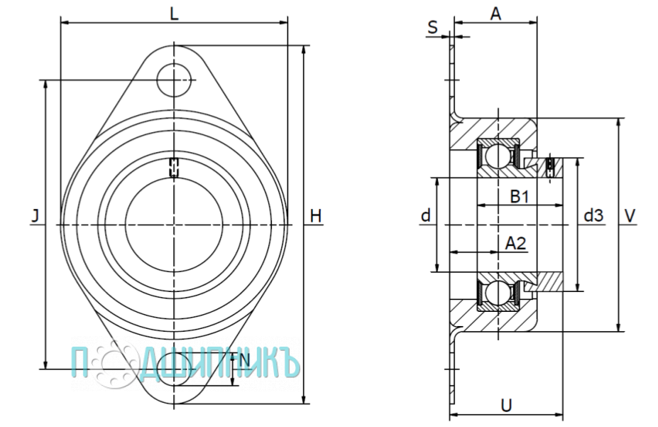 Схема и чертеж RCSMF12 от PTI