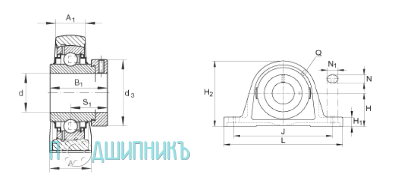 Схема и чертеж RSAO70